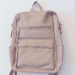 Francesca’s Convertible Purse/Book bag, Taupe Color